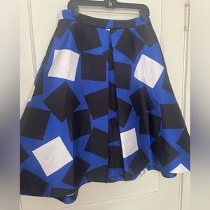 Lane Bryant shiny skirt with pockets